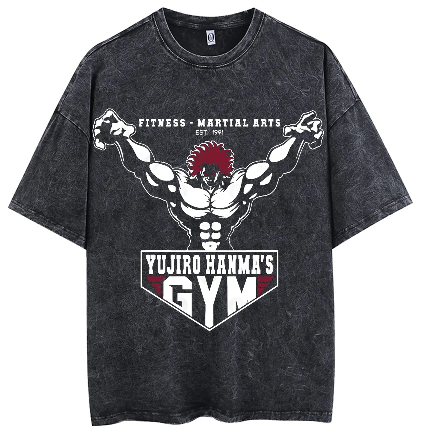 Hanma Baki The Grappler Gym Anime T-shirt for Men