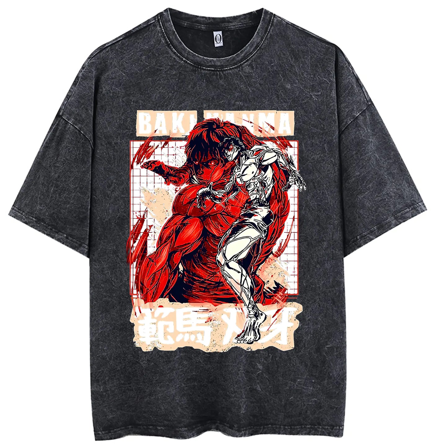Hanma Baki The Grappler Gym Anime T-shirt for Men